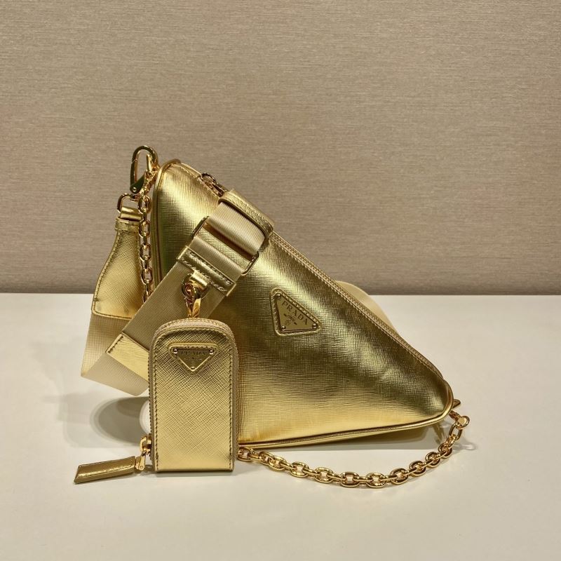 Pra*a triangle pouch